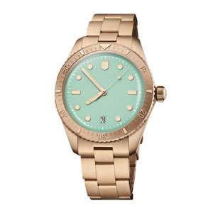 GD-1010 Gold Watch Candy Color Dial High Quality Men's Waterproof Diving Watch Customize Your Brand Watch