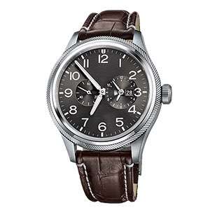  Business Style Mens Watch With Leather Band Quartz Chronograph  CM-8046