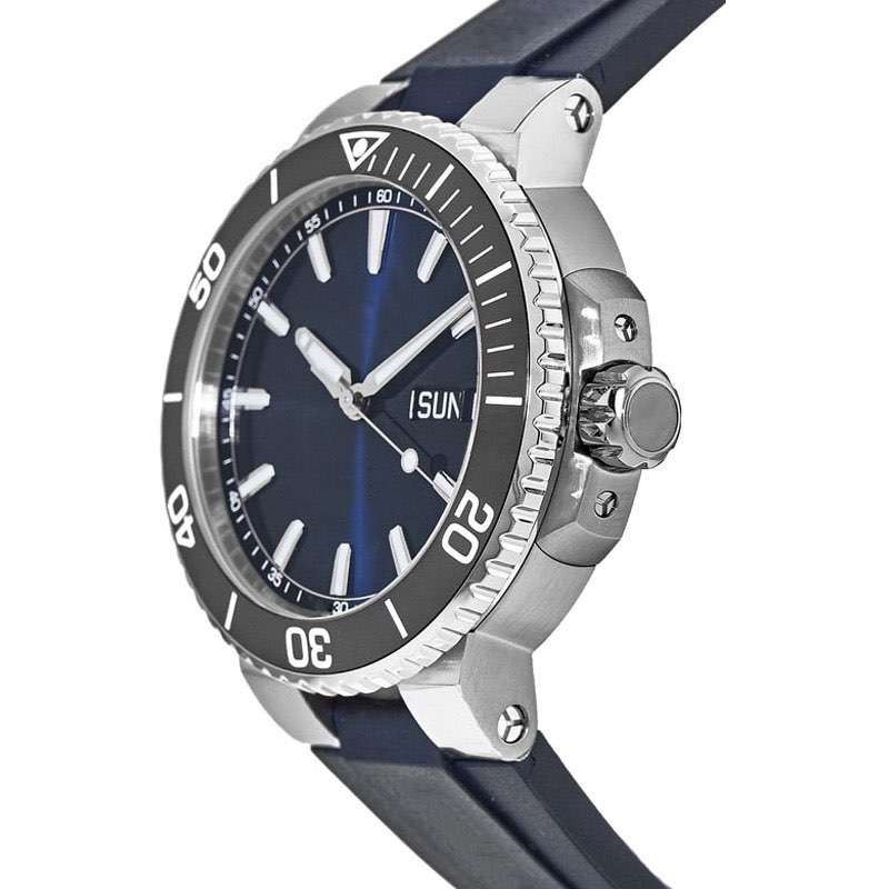 GD-1014 Rubber Band Diver Watch For Men Japan Quartz Watch Customs Logo High Quality Factory Price