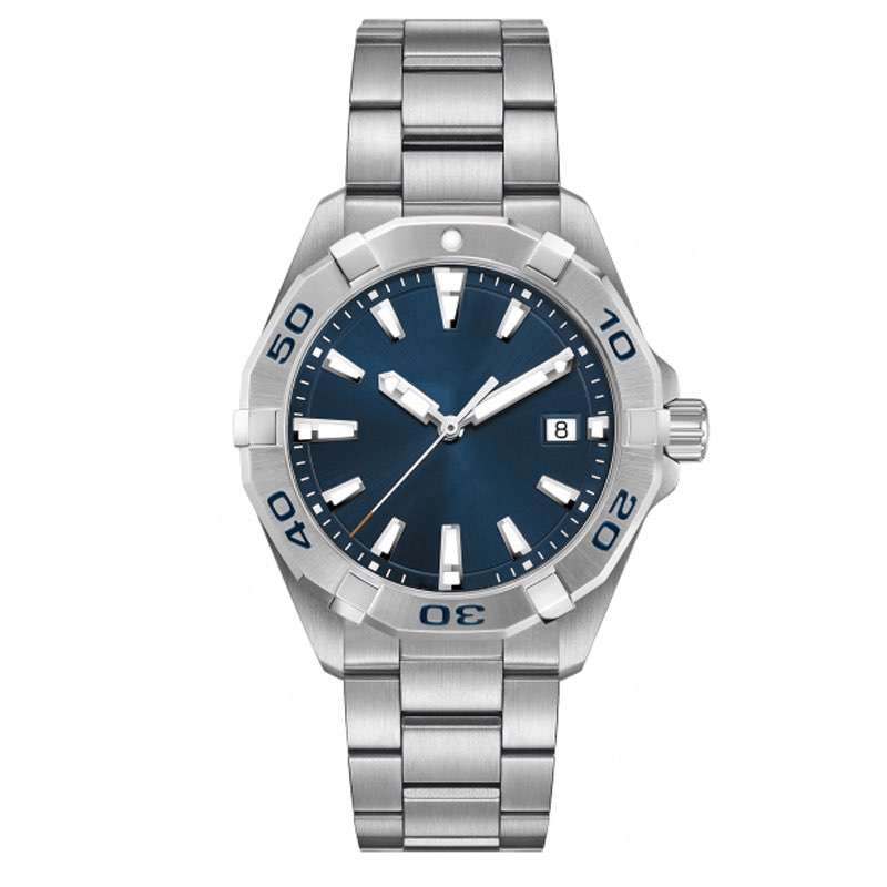 GD-1026 Simple Style Diver Watch With Blue Style Wrist Watch For Man Good Quality Stainless Steel Mens Watch