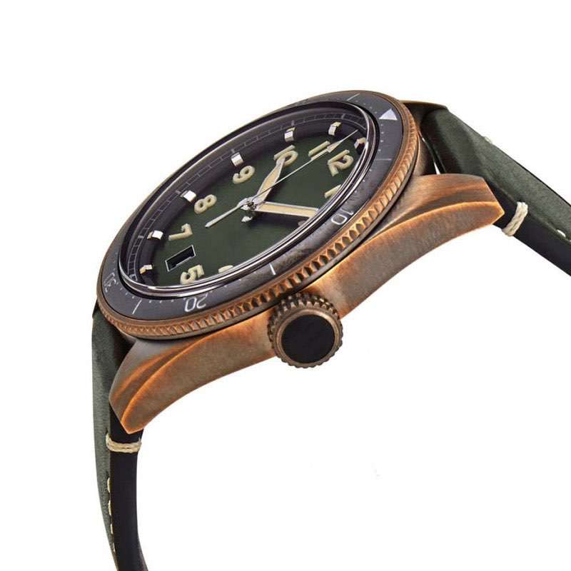 GD-1028 Copper Color Case With Texture Dial Mens Watch High Quality Diver Watch For Man Custom Logo