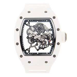 GM-1124 Fashion Style White Color Mens Watch Hollow Mechanical Watch Water Resistant Watch Make From China