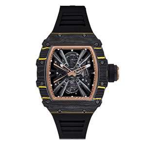 GM-1122 Sport Style Automatic Mens Watch High Quality Rubber Band 5ATM Water Resistant Watch For Man